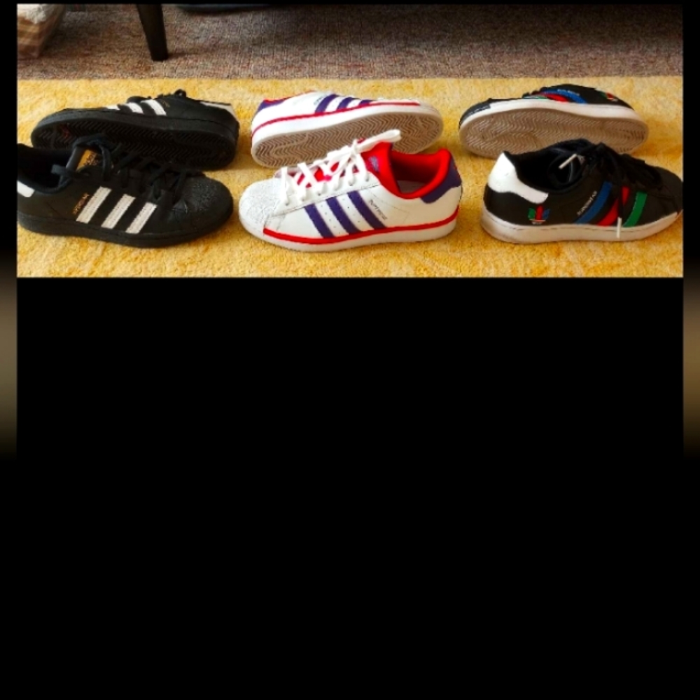 Adidas 2 pairs of EUC/gently